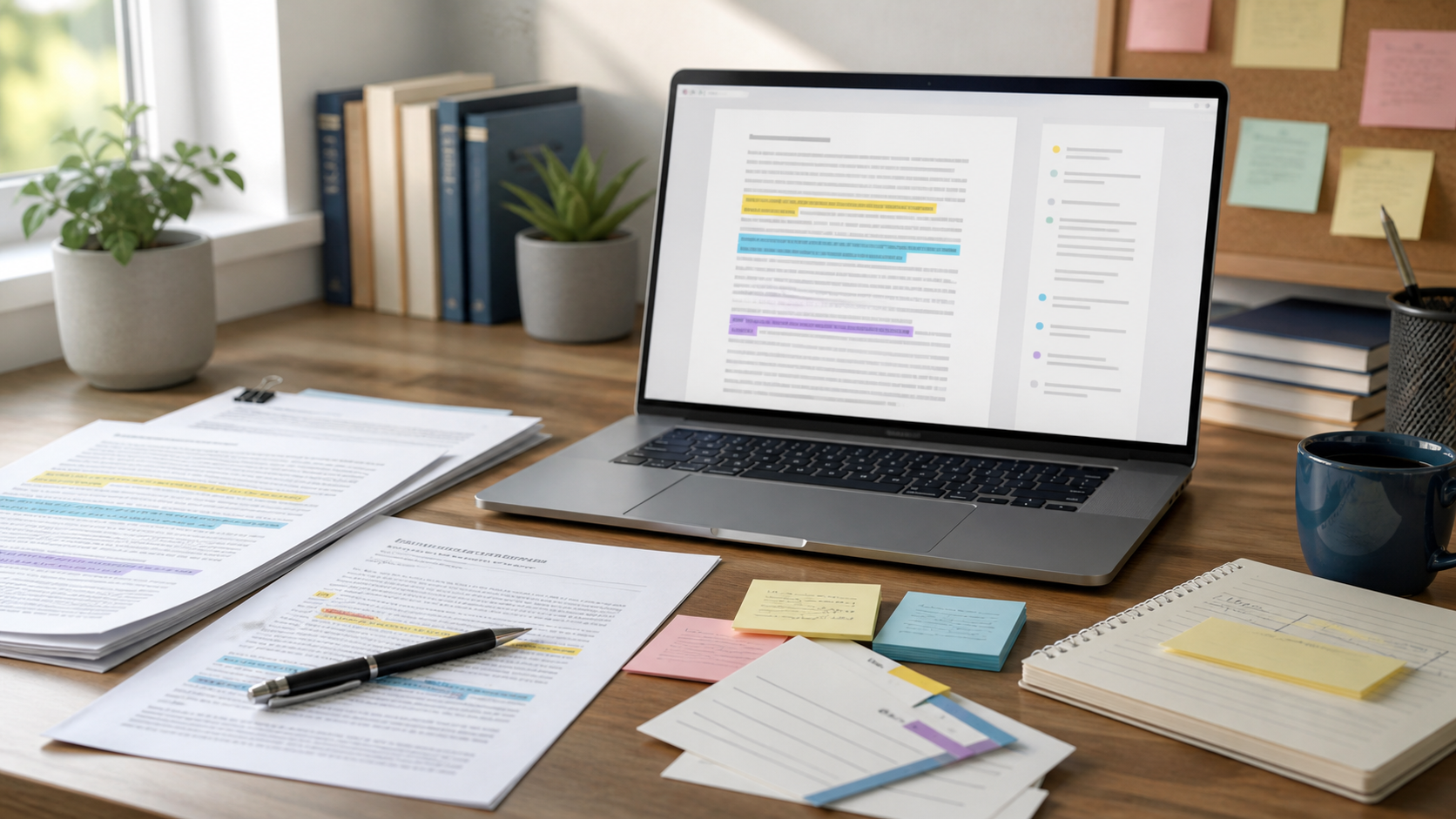 Generic academic paper upload workflow on a learning platform